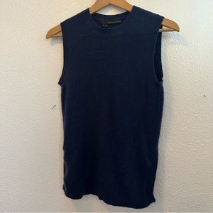 100% cashmere tank top